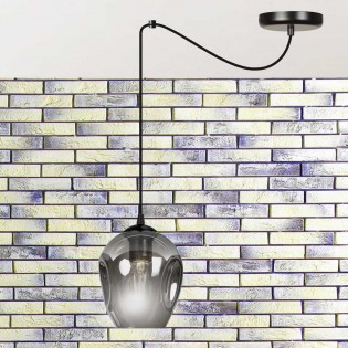 Lampe de plafond Maranto Graphite