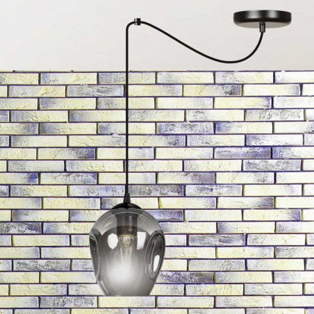 Lampe de plafond Maranto Graphite