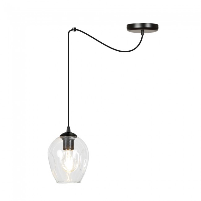 Lampe de plafond Maranto Transparent