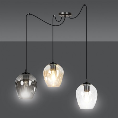 Lampe de suspension Maranto Mix (3 lumieres)