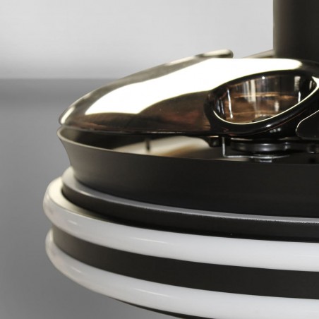 Ventilateur LED avec pales pliantes Garin Noir CCT (35W)