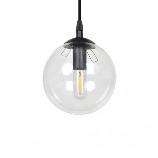 Lampe de suspension Fedora Transparent (3 lumieres)