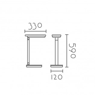 Lampe de bureau LED Otero CCT (9W)