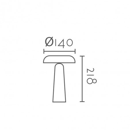 Lampe a poser Led Ordis (4W)