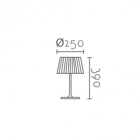 Lampe a poser Mirlo