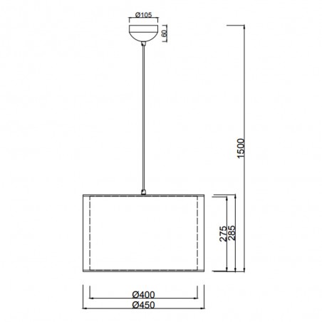 Lampe a suspension Burton