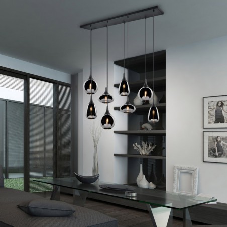 Lampe de suspension Lumina (8 lumieres)