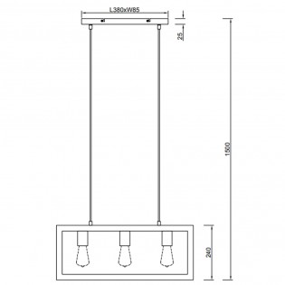 Lampe a suspension Agra