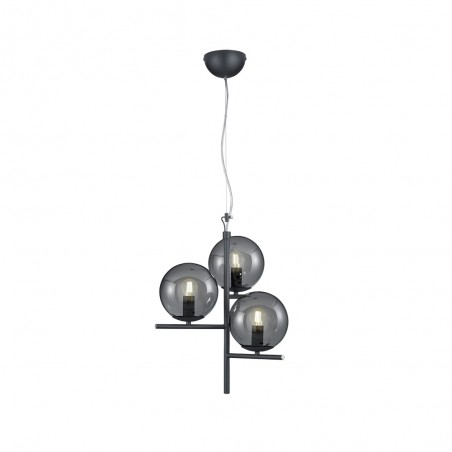 Lampe de plafond Pure Fumé (3 lumieres)