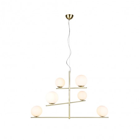 Lampe de plafond Pure Opal (6 lumieres)