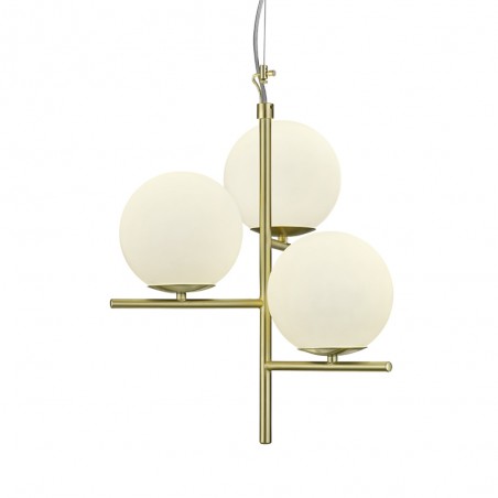 Lampe de plafond Pure Opal (3 lumieres)