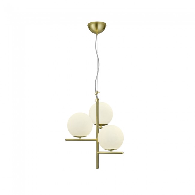 Lampe de plafond Pure Opal (3 lumieres)