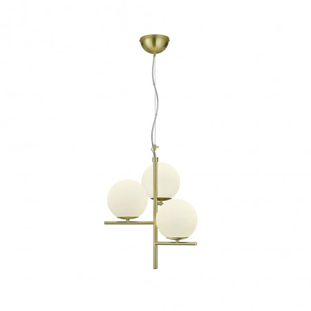 Lampe de plafond Pure Opal (3 lumieres)