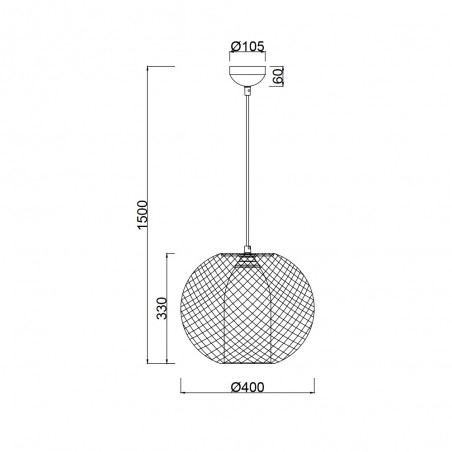 Lampe de plafond Filo