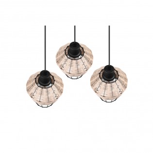 Lampe de suspension Borka (3 lumieres)