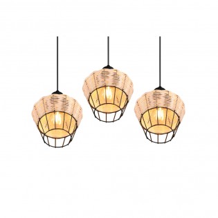 Lampe de suspension Borka (3 lumieres)