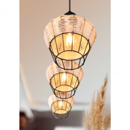 Regletté de plafond Borka (4 lumieres)
