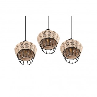 Lampe de suspension Borka (3 lumieres)