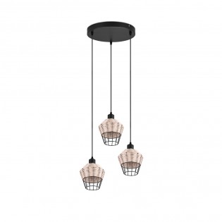 Lampe de suspension Borka (3 lumieres)