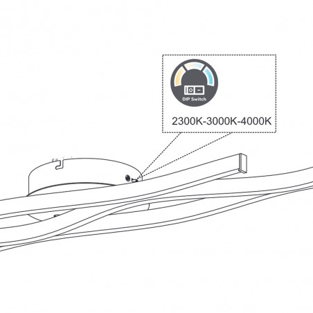 Plafonnier á LED Blaze Dimmable (35W)