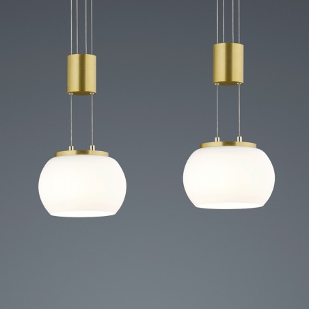 Regletté de plafond LED Madison Opal Dimmable (2x8W)