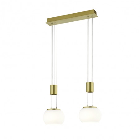Regletté de plafond LED Madison Opal Dimmable (2x8W)