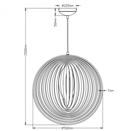 Lampe a suspensión Boolan