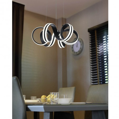 Lampe a suspensión Led Carrera (38W)