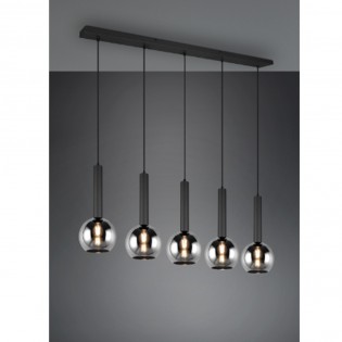Lampe a suspensión Clayton (5 Lumieres)