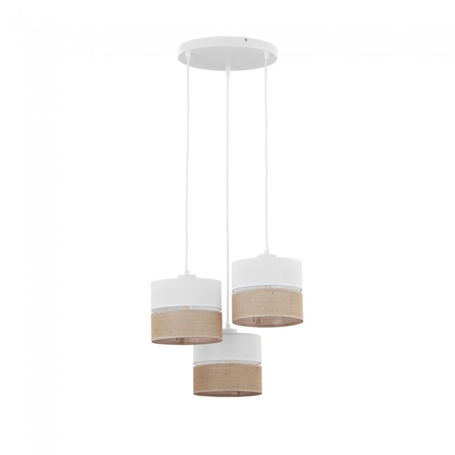 Lampe de suspension Blancolino (3 lumieres)