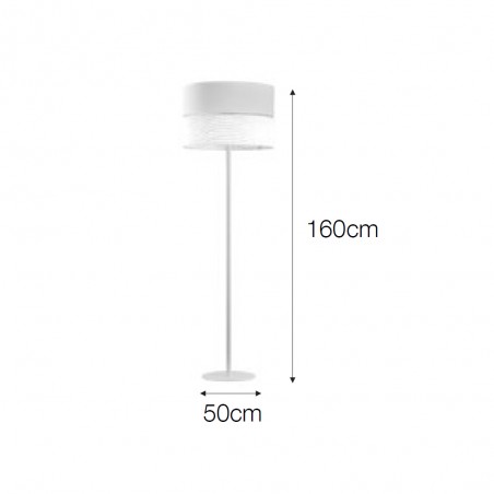 Lampadaire Blancolino