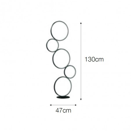 Lampadaire á LED Circus (55W)