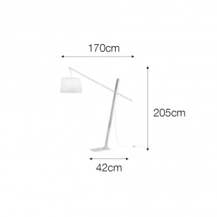 Lampadaire Bowie