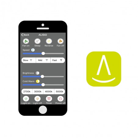 Plafón Ventilador LED Nature (75W)