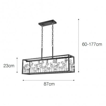 Lampe de plafond Cremona
