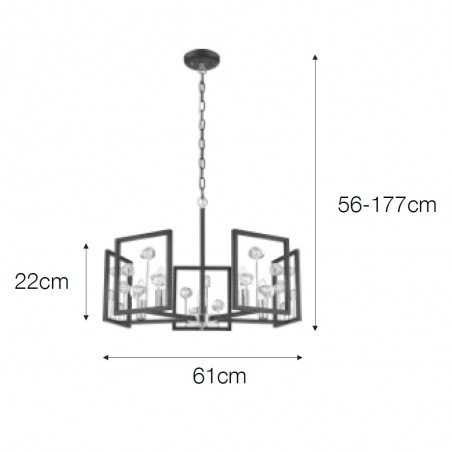 Lampe de suspension Cremona
