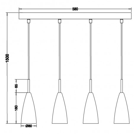 Lampe de plafond Farin