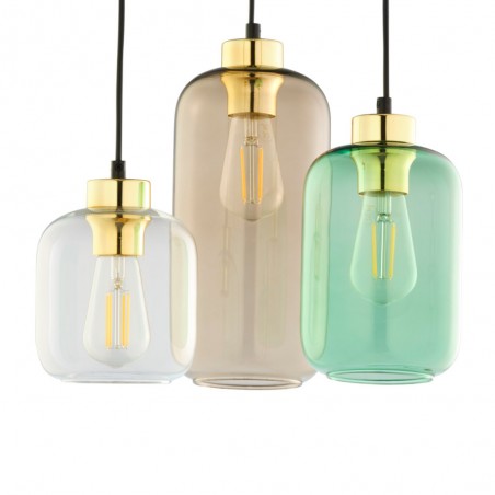 Lampé de suspension Flota Multicolore (3 lumieres)