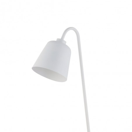 Lampadaire avec petite table Orange