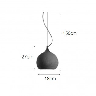 Lampe de plafond Portland III