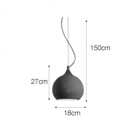 Lampe de plafond Portland III