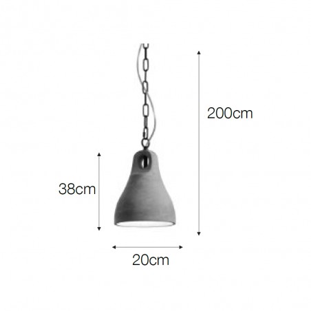 Lampe de plafond Portland II