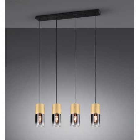 Lampe a suspension Robin (4 Lumieres)