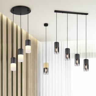 Lampe a suspension Robin (4 Lumieres)