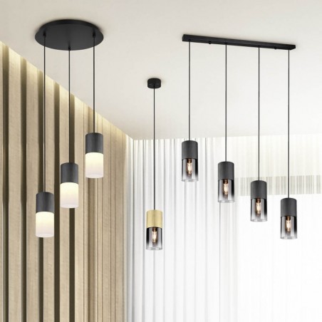 Lampe a suspension Robin (4 Lumieres)