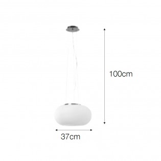 Lampe de suspension Opalina