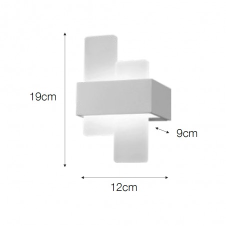 Aplique Murale á LED Mur (6W)