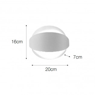 Applique Murale á LED Mur II (12W)