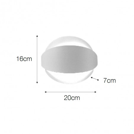 Applique Murale á LED Mur II (12W)