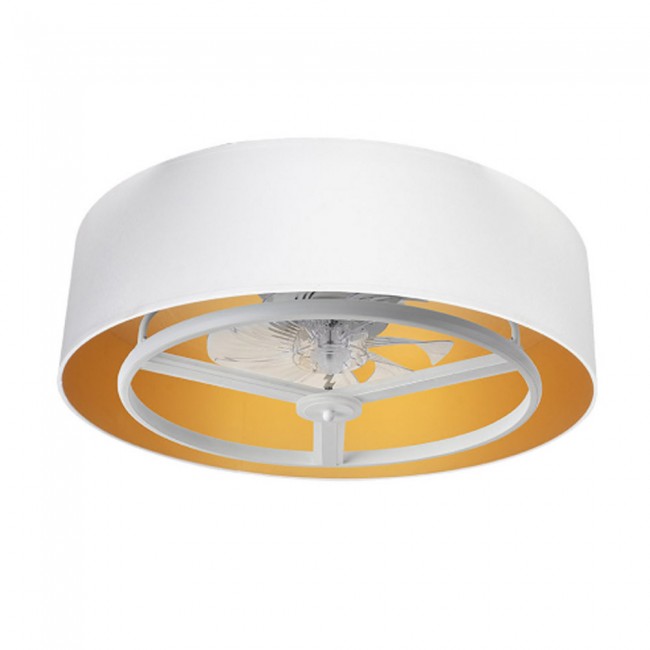 Ventilateur plafonnier LED Anuska CCT (60W)
